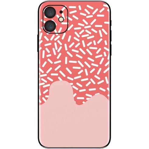 Coral Spring Sprinkles iPhone 11 Skin